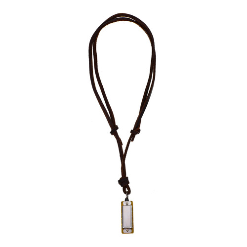 ERINGOGO 4pcs Mini Harmonica Necklace Harmonica Mouth Harmonica Instrument Harmonica Harp Wind Music Instrument Kids Mini Toys Harmonica Pendant Necklace Gift Miniature Toddler Alloy