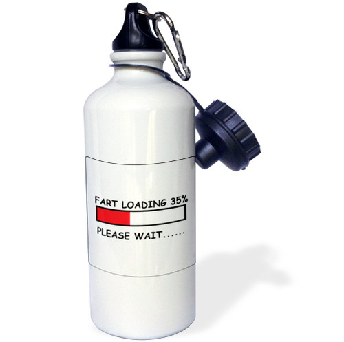 3dRose Fart Loading-Sports Water Bottle, 21oz , 21 oz, Multicolored 3dRose Fart Loading-Sports Water Bottle, 21oz , 21 oz, Multicolored