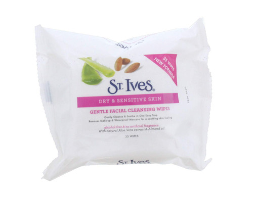 St. Ives Gentle Face Cleansing Wipes - Pack Of 35 Wipes