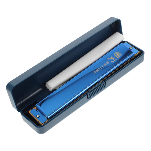 Toyvian 1pc 24 Harmonica 24 Hole c Key 24 Holes Harmonica Harmonicas for Adults Chromatic Harmonica Portable Harmonica Instruments 24-hole Harmonica Child Aldult Musical Instrument
