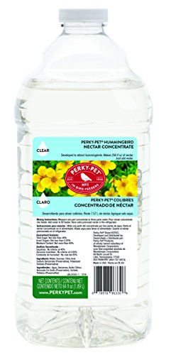 Perky-Pet 255CL Clear Hummingbird Nectar Concentrate, 64-Ounce