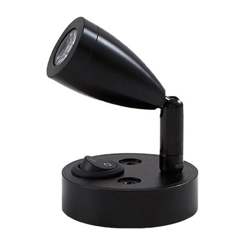 Uonlytech Cordless Table Lamps LED Table Lamp 12V LED Wall Light Shop Spotlights Household Reading Light Surface Mounted Wall Light Yacht Reading Light Black LED Spotlight Spot Lights Indoor