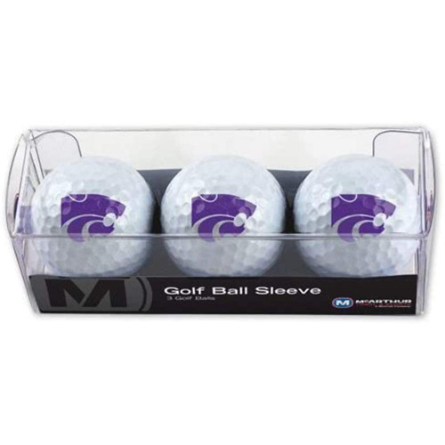 Kansas State Wildcats Golf Balls - 3 Pack