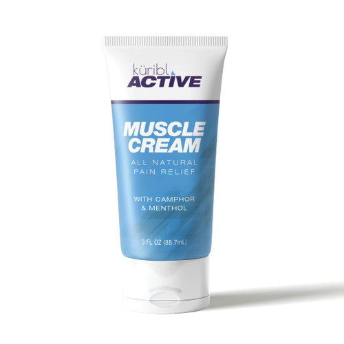 Kuribl Active Muscle Cream 3oz, Fast Acting Relief for Joint Pain, and Muscle Soreness. All Natural. Kuribl Active Muscle Cream 3oz, Fast Acting Relief for Joint Pain, and Muscle Soreness. All Natural.