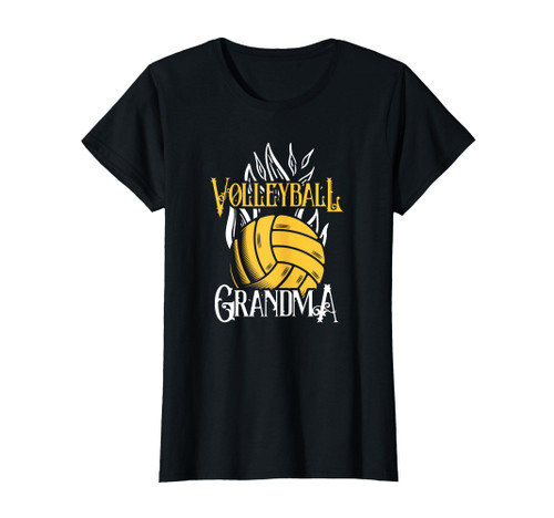 Volleyball Grandma For Family Matching Players Team Cute T-Shirt