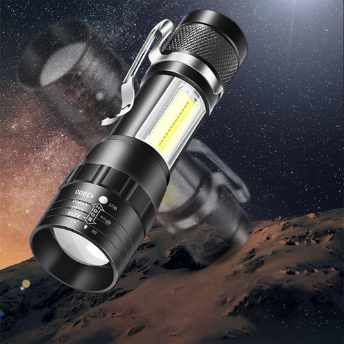 LED Flashlight, Rechargeable LED Flashlights High Lumens, Super Bright Tactical Flashlights, Waterproof Handheld Flashlight with 4 Mode, Zoomable Handheld Flashlight for Emergencies Camping LED Flashlight, Rechargeable LED Flashlights High Lumens, Super Bright Tactical Flashlights, Waterproof Handheld Flashlight with 4 Mode, Zoomable Handheld Flashlight for Emergencies Camping