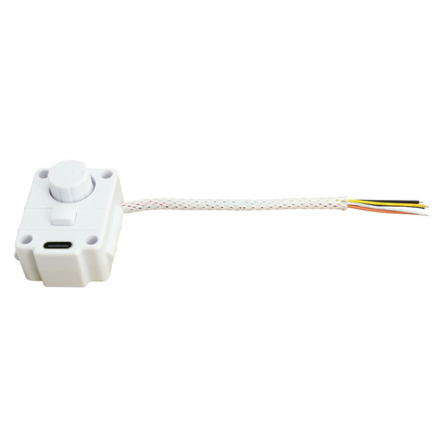 360 Degrees Rotations Encoders Module Type-C Sensor Rotary Potentiometer Module Digital Output with Housing Skin Type-C 5V Power Supply Module
