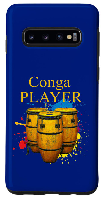 Galaxy S10 Conga Player Drums Percussion Musician Case