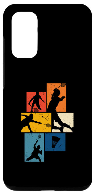 Galaxy S20 Badminton Accessories Badminton Racket Shuttlecock Player Case