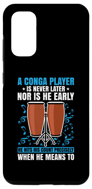 Galaxy S20 Conga Drummer Conga Love Congas Player Tumbadora Teacher Case