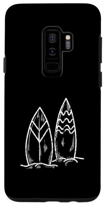 Galaxy S9+ Surfboard Longboard Design Cool Surfing Surfers Case