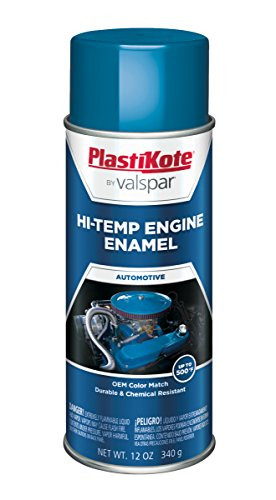 PlastiKote 221 GM Corporate Blue Engine Enamel, 12 oz.