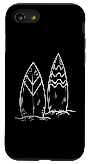 iPhone SE (2020) / 7 / 8 Summer Surfing Lover Surf Surf Board Surfer Surfboard Design Case