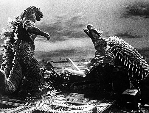 Gigantis The Fire Monster Classic Movie Scene Photo Print (10 x 8) Gigantis The Fire Monster Classic Movie Scene Photo Print (10 x 8)