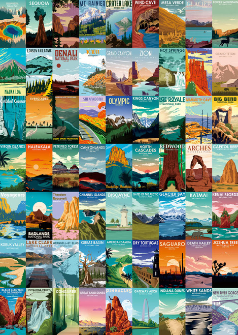 National Parks Puzzle for Adults 1000 Pieces, Travel Poster Landscape Puzzle Including Zion Yellowstone Yosemite, Nature Jigsaw Puzzles Scenery Mountain Scene National Parks Puzzle for Adults 1000 Pieces, Travel Poster Landscape Puzzle Including Zion Yellowstone Yosemite, Nature Jigsaw Puzzles Scenery Mountain Scene