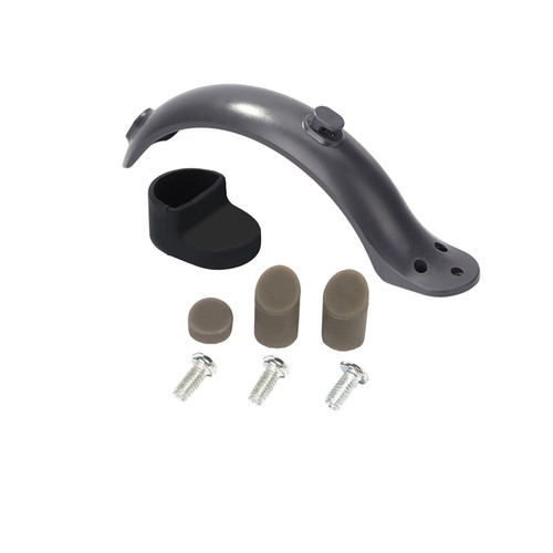 Scooter Rear Mudguard Bracket Taillight Set Electric Scooter Fender Mudguard Skateboard Fenders Compatible With Xiaomi M365 Accessories (Color : D)