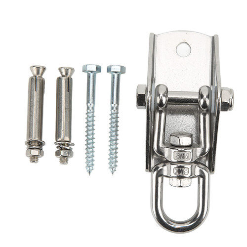 plplaaoo Heavy Duty Swing Hangers, Hammock Hanging Kit,Heavy Duty Yoga Suspension Hooks Stainless Steel Hammock Hooks with Screws for Yoga Sandbags Swing Fixation Indoor Outdoor, Swing Swing Frame
