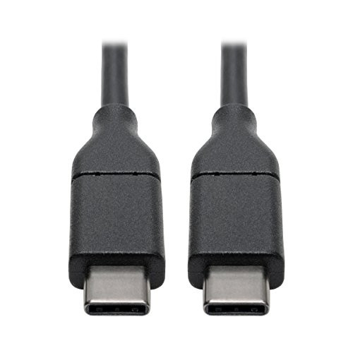 Tripp Lite USB 2.0 USB C Hi-Speed Cable w/ 5A Rating 20V M/M USB Type C USB-C Charging 6ft 6' (U040-006-C-5A)