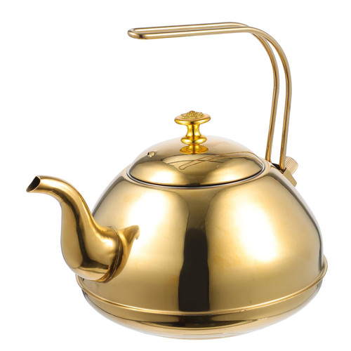 LABRIMP 1pc Pot Whistling Stovetop Kettles Large Capacity Kettle Stovetop Water Kettle Whistle Boiling Kettle Metal Tea Kettle Stovetop Whistling Kettle Stainless Steel Make Tea Gas Jug