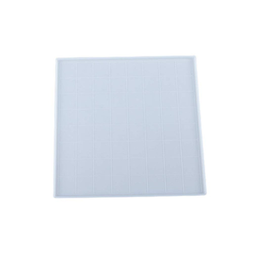 JinGuoZiLP Chess Checkers Board Resin Mold 3D Checkerboard DIY Mold Chess Board Silicone Mould Checkerboard Casting Resin Mold