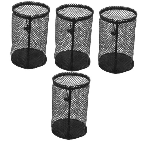 VANZACK 4pcs Golf Bag Mesh Golf Pouch Tennis Ball Bags Golf Tees Pouches Storage Tennis Bag Mesh Sports Ball Bag Socce Ball Bag Tennis Balls Holders Training Bag Nylon Mesh Drawstring