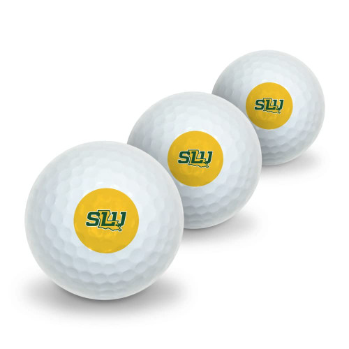 GRAPHICS & MORE Southeastern Louisiana University Secondary Logo Novelty Golf Balls 3 Pack