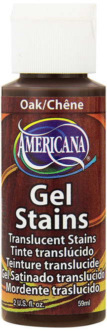 DecoArt DS30-3 Americana Gel Stains Paint, 2-Ounce, Oak 2 Pack