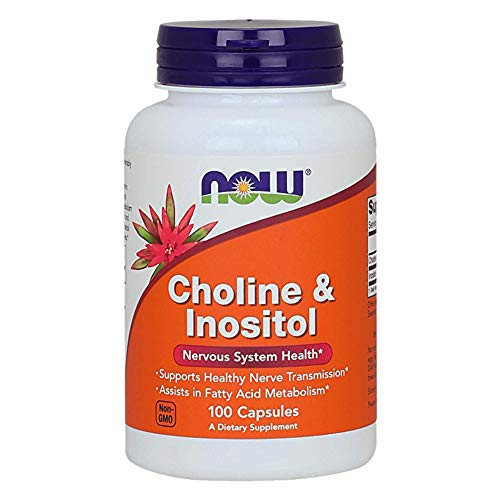 Now Foods Choline & Inositol 500 Mg - 100 Caps Now Foods Choline & Inositol 500 Mg - 100 Caps