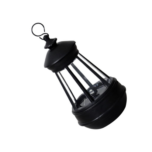 Mikikit 2pcs Solar Lantern Outdoor Ornament Lights Solar Camping Lights Decorative Hanging Outdoor Lantern Solar Powered Lantern Hanging Jar Solar Lights Hanging Lantern Puppy Plastic
