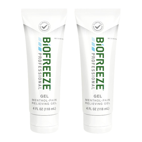 Biofreeze Professional Gel Menthol Pain Relieving Gel 4 FL OZ Tube (Pack Of 2) For Pain Relief Associated With Sore Muscles, Arthritis, Simple Backaches, And Joint Pain (Packaging May Vary) Biofreeze Professional Gel Menthol Pain Relieving Gel 4 FL OZ Tube (Pack Of 2) For Pain Relief Associated With Sore Muscles, Arthritis, Simple Backaches, And Joint Pain (Packaging May Vary)