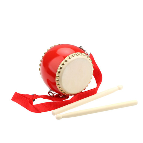 ibasenice 1 Set Children's Drum Toys Children Drum Toy Musical Instrument Musical Education Toy Kids Drum Children Percussion Drum Music Drum Toy Chinese Drum Kid Drum Wooden Puzzle Toy Drum