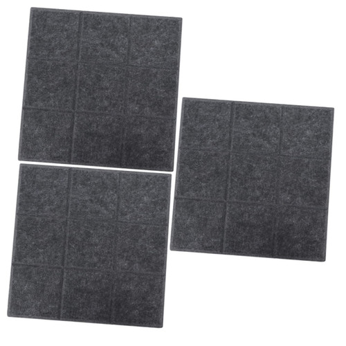 STOBOK 3pcs Jiugongge Felt Board Cork Board Decor The Office Decor Office Artwork Message Board for Classroom Wall Artworks Display Bulletin Board Notice Board for Photo Memo Felt Board