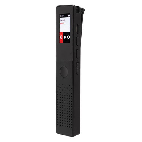 Multifunction Voice Recorder, Intelligent Noise Reduction, HiFi Stereo, MP3 Player, Digital Voice Activated Recorder with 360 Degree Pickup and Long Battery Life (32GB)