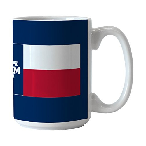 NCAA Texas A&M Aggies Flag Mug, 15-ounce