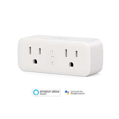 Smart Plug, Wifi Outlet Works with Alexa, Google Home, IFTTT for Voice Control or Remote Control, Koogeek 2 in 1 Smart Socket with Timer, No Hub Required, ETL&FCC, Only Supports 2.4GHz Network-1Pack