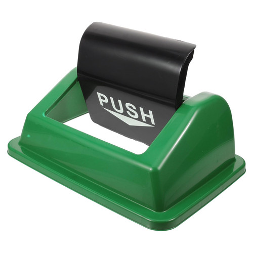 OKUMEYR Trash Can Lid Garbage Lid Cover Replacement Garbage Can Accessory Trash Can Cover Garbage Can Replacement Lids Waste Bin Cover Waste Basket Lid Plastic Clamshell Bucket Lid Outdoor