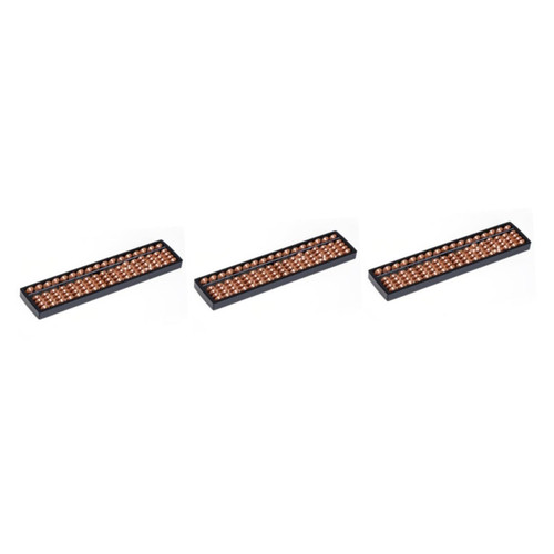 ERINGOGO 3pcs Chinese Abacus for Kids Abacus for Adults Kids Toys Soroban Abacus Tools for Kids Kidcraft Playset Kids Playset Toys for Kids Toy for Kids Small Abacus Metal Aldult Student