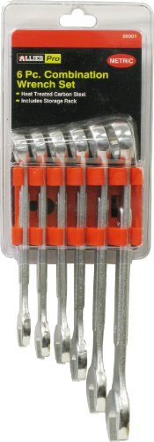 20301 6 Pc. Metric Raised Panel Combination Wrench Set