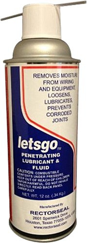 Rectorseal 73012 12-Ounce Aerosol Lets-Go Penetrating Lubricant And Fluid
