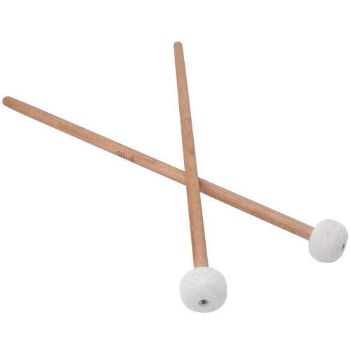 VBESTLIFE 2Pcs Timpani Mallet Timpani Stick Snare Drum Mallet with Felt Head for Marching Band Snare Drum VBESTLIFE 2Pcs Timpani Mallet Timpani Stick Snare Drum Mallet with Felt Head for Marching Band Snare Drum