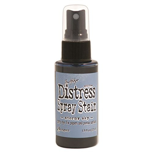 Ranger Tim Holtz Distress Spray Stains Bottles, 1.9-Ounce, Stormy Sky