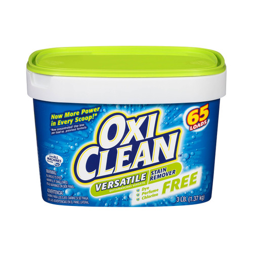 OxiClean Versatile Stain Remover Free 65 Loads (3 lb) (pack of 1)