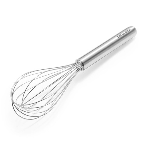 Sur La Table Stainless Steel Balloon Whisk, 8", Silver