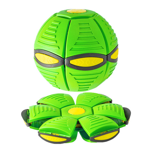 Pet Toy Flying Saucer Ball for Dogs, Magic Ball Toy, Portable Flying Saucer Toys Stomp Magic Ball Childrens Toy, Magic UFO Ball, Creative Decompression Ball Pet Toy for Kids Outdoor (Green) Pet Toy Flying Saucer Ball for Dogs, Magic Ball Toy, Portable Flying Saucer Toys Stomp Magic Ball Childrens Toy, Magic UFO Ball, Creative Decompression Ball Pet Toy for Kids Outdoor (Green)