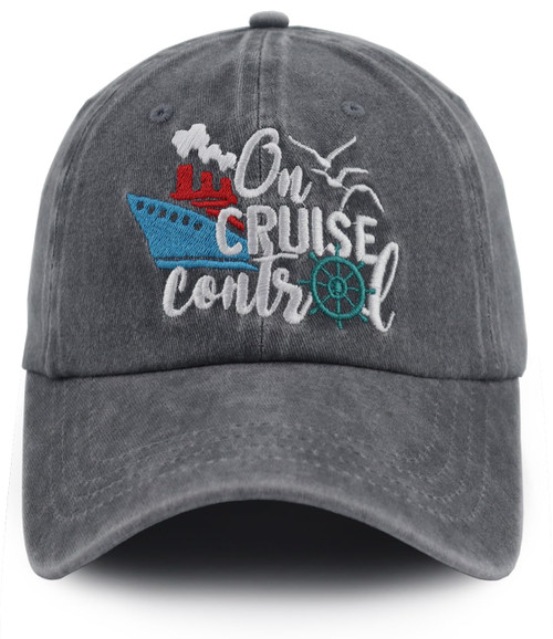 Cruise Essentials for Men Women, Funny Beach Vacation Baseball Caps, Captain Sailor Cruise Lovers Hats, Adjustable Cotton Boating Accessories, Travel Birthday Gifts for Dad, Mom, Friend, Worker(Grey) Cruise Essentials for Men Women, Funny Beach Vacation Baseball Caps, Captain Sailor Cruise Lovers Hats, Adjustable Cotton Boating Accessories, Travel Birthday Gifts for Dad, Mom, Friend, Worker(Grey)