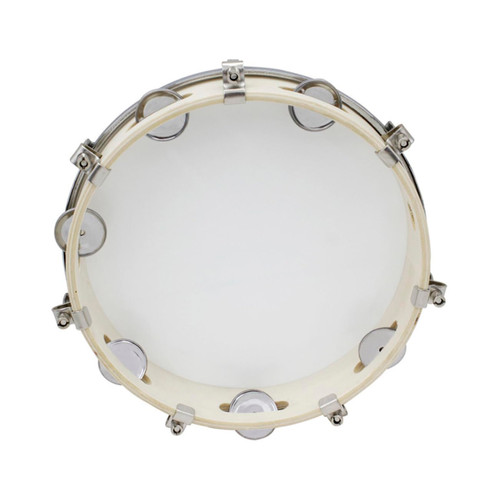 Milisten 10 kids tambourine toddler tambourine mini tambourines tambourine instrument handbell musical instrument kids toys childrens toys Percussion instruments handheld Wooden hand bell