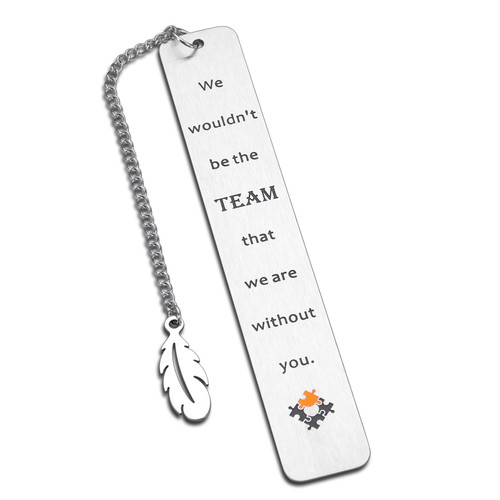 Stocking Stuffer Gift for Coworker Appreciation Bookmark for Coworker Work Bestie Boss Leader Birthday Christmas Promotion Gift for Him her Going Away Leaving Farewell Retirement Gift for Colleague