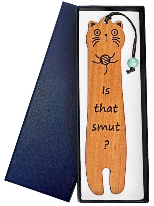 Krinisou is That Smut Bookmark, Spicy Funny Bookmarks for Women Adults, Cute Cat Bookmark, Smutty Book Mark for Book Lover