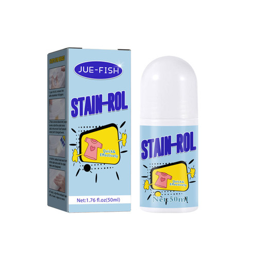 1PCS Stain Remover, Clothes Stain Remover Rolling Bead, Portable Emergency Stain No-Wash, Stain Removal Stick, Active Enzyme Laundry Stain Remover, Instant Spot Remover for Clothes 1PCS Stain Remover, Clothes Stain Remover Rolling Bead, Portable Emergency Stain No-Wash, Stain Removal Stick, Active Enzyme Laundry Stain Remover, Instant Spot Remover for Clothes