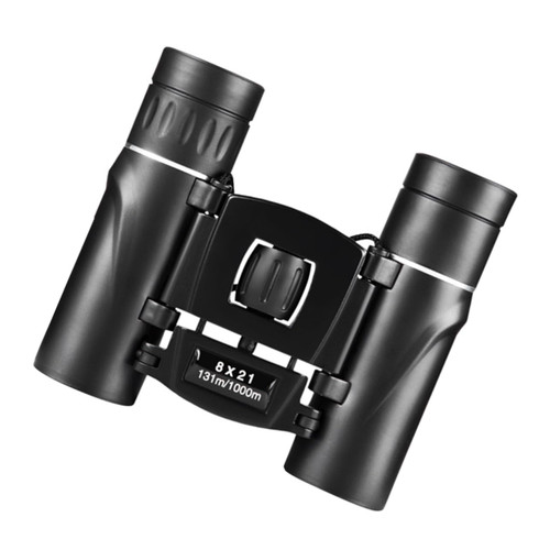 Homoyoyo Binoculars Mini Binocular for Sightseeing Sightseeing Binocular Portable bak4 Prism Plastic Telescope Shimmer Travel Portable Binoculars Binocular for Travel Gift Child